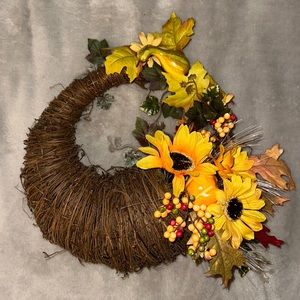 Cornucopia Wreath